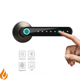CERRADURA ELECTRÓNICA CON HUELLA TACTILAR PARA PUERTA